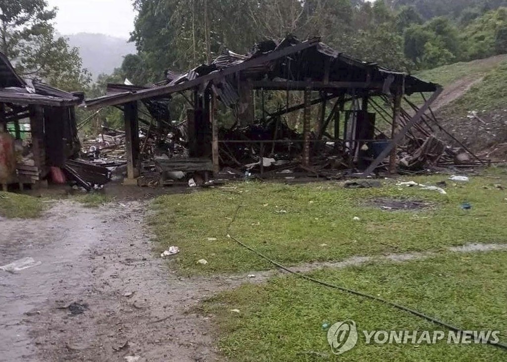 국제앰네스티 "해외업체 공급 항공유, 미얀마 전쟁범죄에 이용"