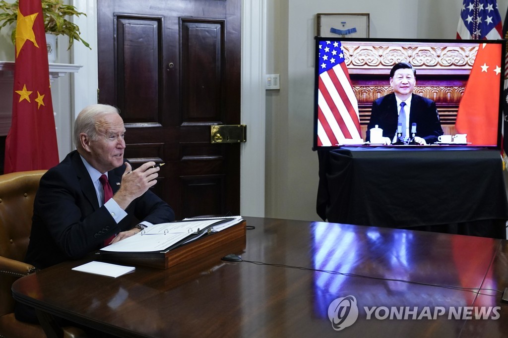 바이든, 내주 시진핑과 첫 대좌…"각자 레드라인 펼쳐놓을 것"