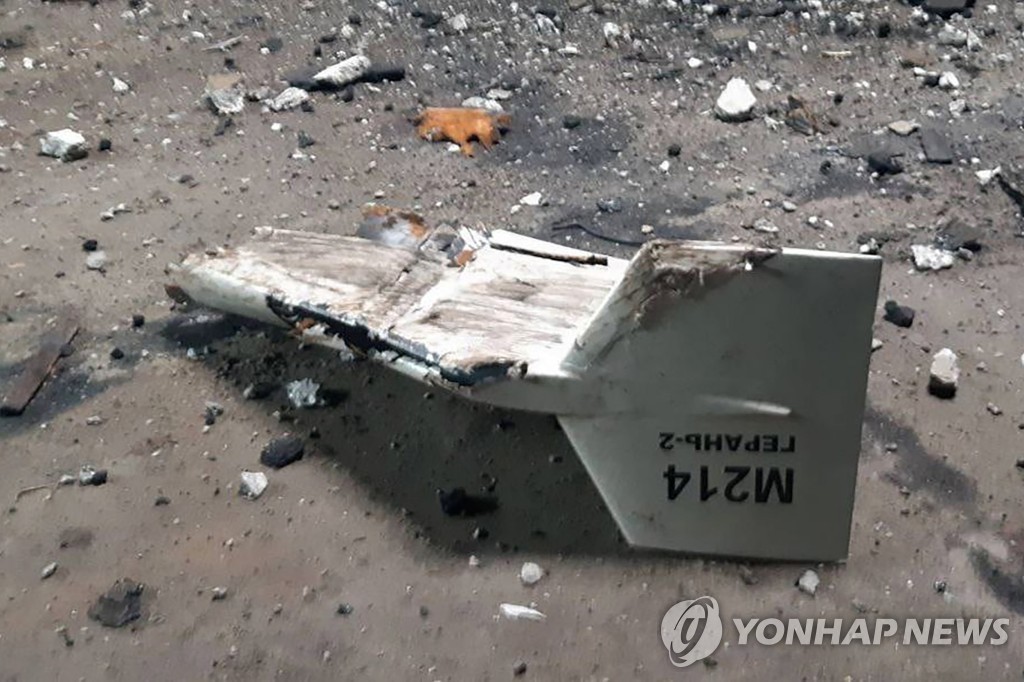 우크라 "크림반도 내 '러 자폭드론' 이란교관들 살해"