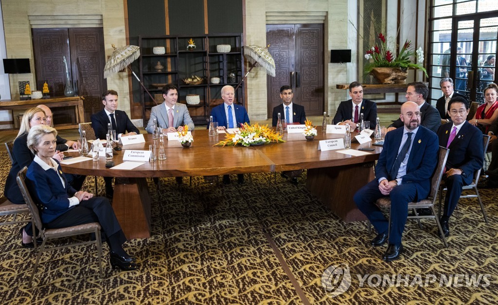 우크라 전쟁 종식에 팔걷은 G20…파열음 속 정상선언 채택 성과