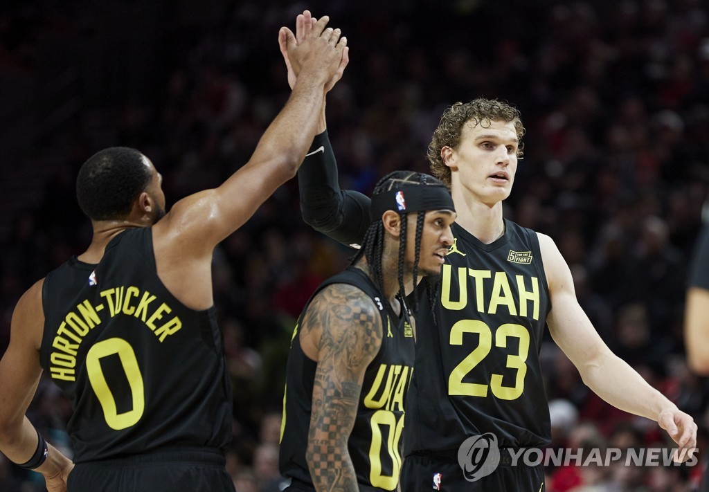 NBA '꼴찌 후보'라던 유타, 포틀랜드 꺾고 서부 콘퍼런스 1위로