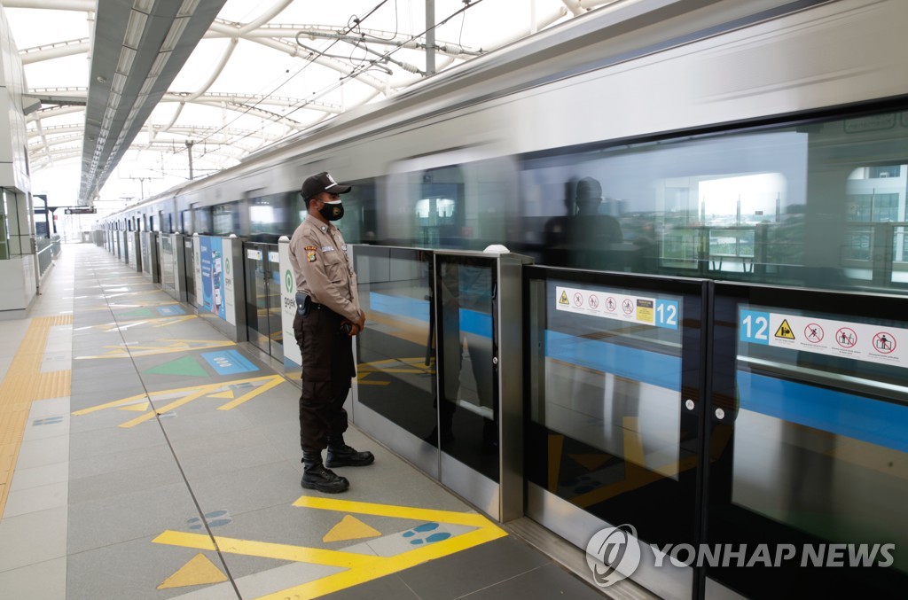 인니, 8조6천억대 자카르타 전철 확장 추진…한국 일본 등 참여