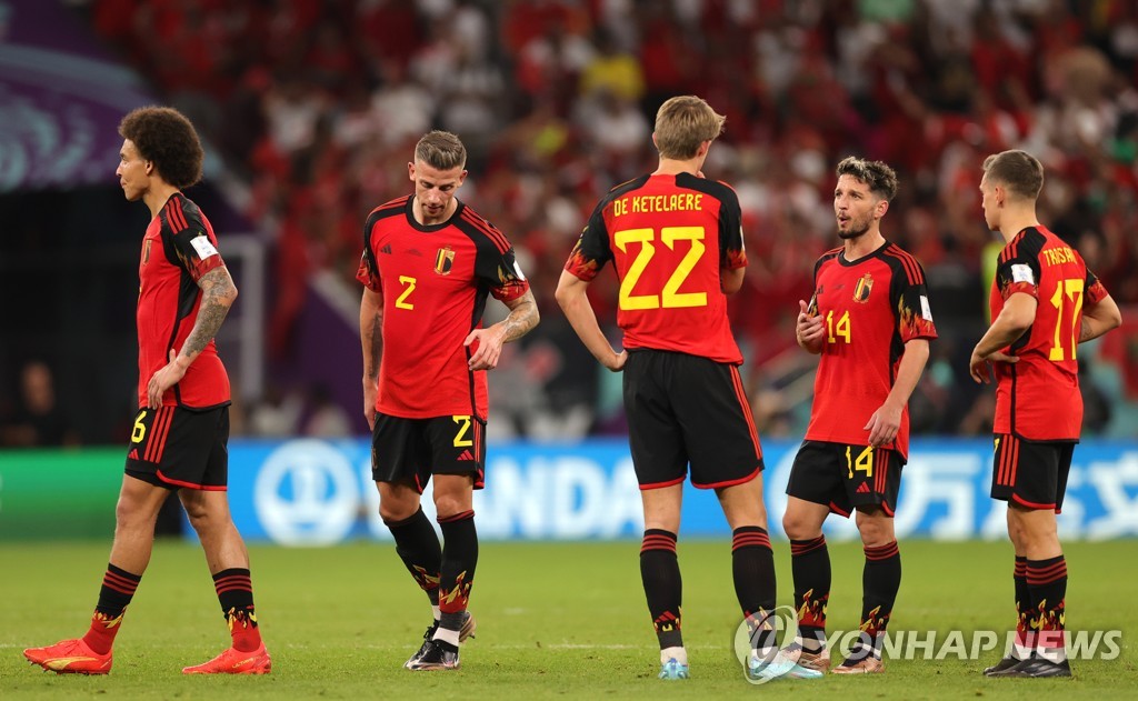 [월드컵] 모로코의 대이변…벨기에 2-0으로 꺾고 F조 선두로