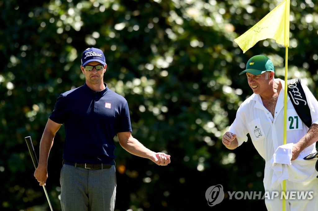 '명 캐디' 윌리엄스, 스콧과 재결합…5년 만에 필드 복귀