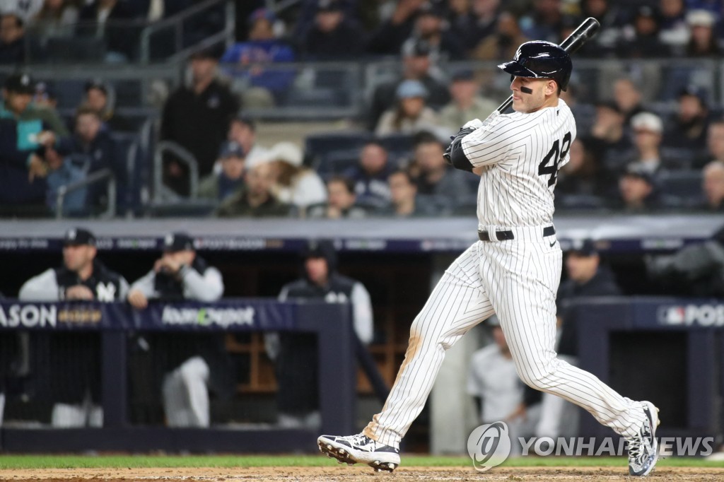 "MLB 양키스, FA 앤서니 리조와 2년 4천만 달러에 계약"