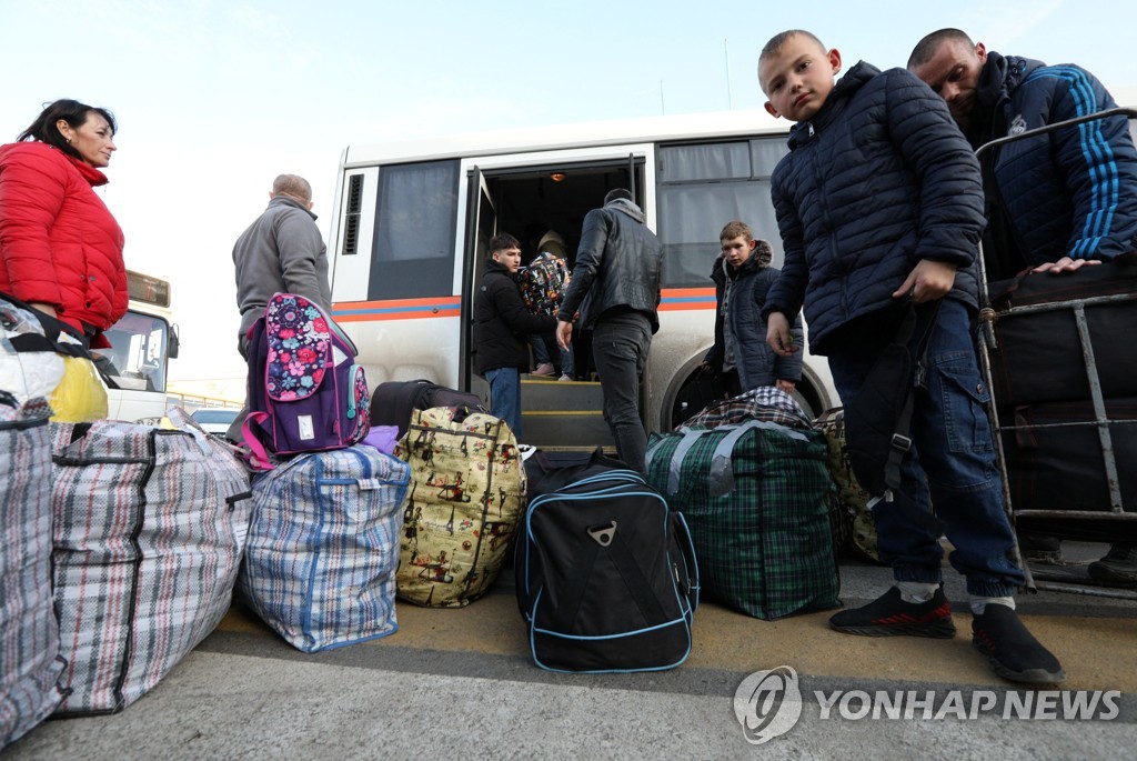 헤르손 결전 임박…러, 이번주 주민 7만명 '강제이주' 돌입