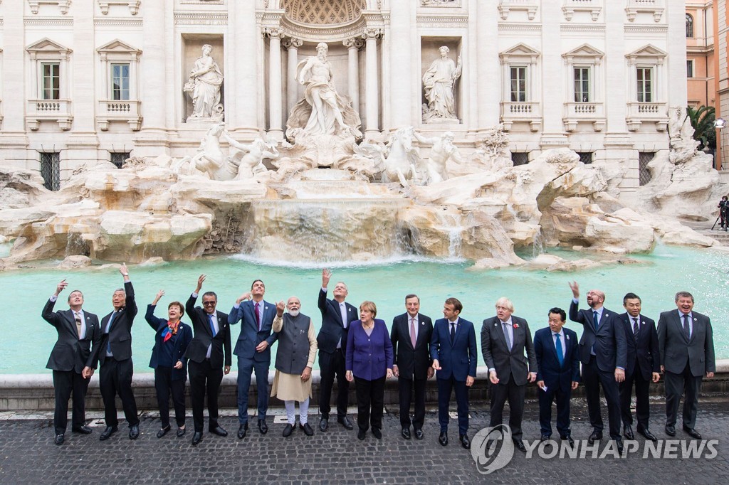 '러시아 옆에 안 설래'…G20 정상회의 단체사진 없을 듯