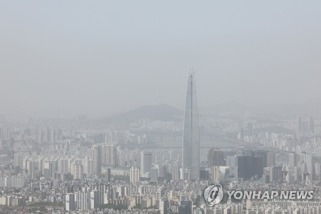 내일 황사 유입… 새벽 수도권·충청·호남 미세먼지 '나쁨'