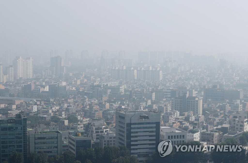 내일 수도권·충청·전북 등 미세먼지 짙어…평년보다 포근