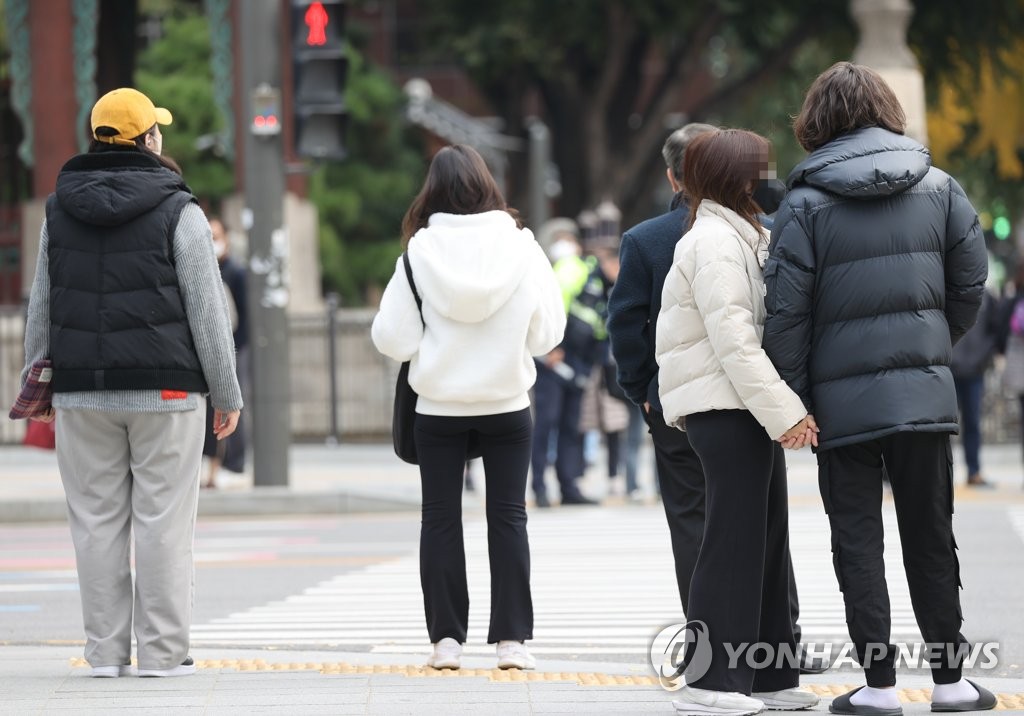 올가을 들어 가장 추워…낮 최고기온 9∼16도