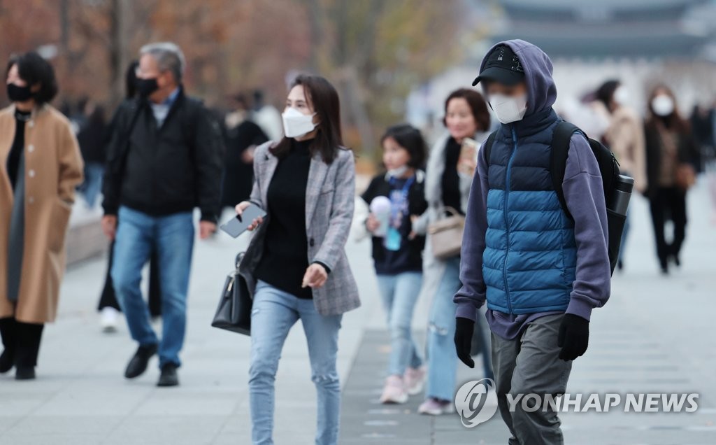 [내일날씨] 구름 많고 기온 낮아져 쌀쌀…아침 최저 영하 1도