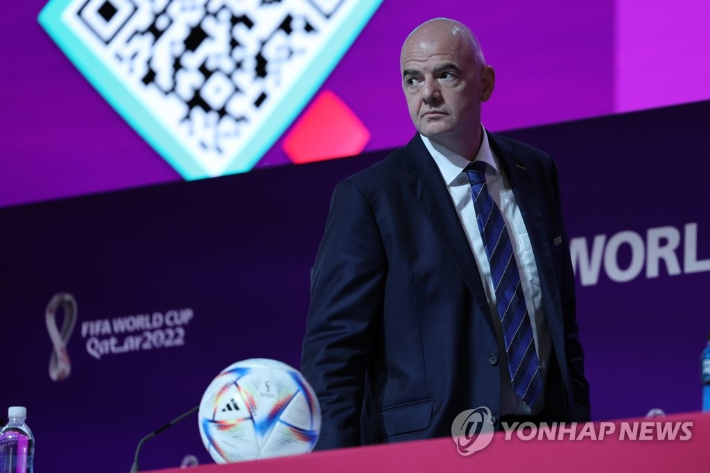 [월드컵] 카타르 향한 비판에 FIFA 회장 "북한도 월드컵 개최 가능"