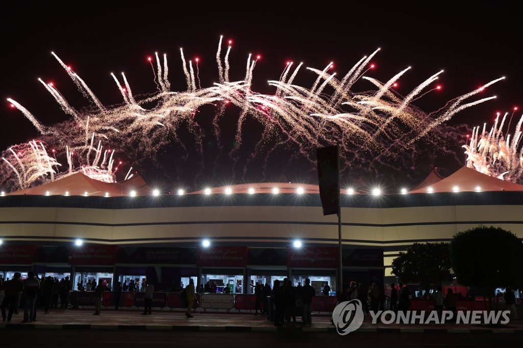 [월드컵] 개막식 빛낸 BTS 정국…'지구촌 축제는 시작됐다!'