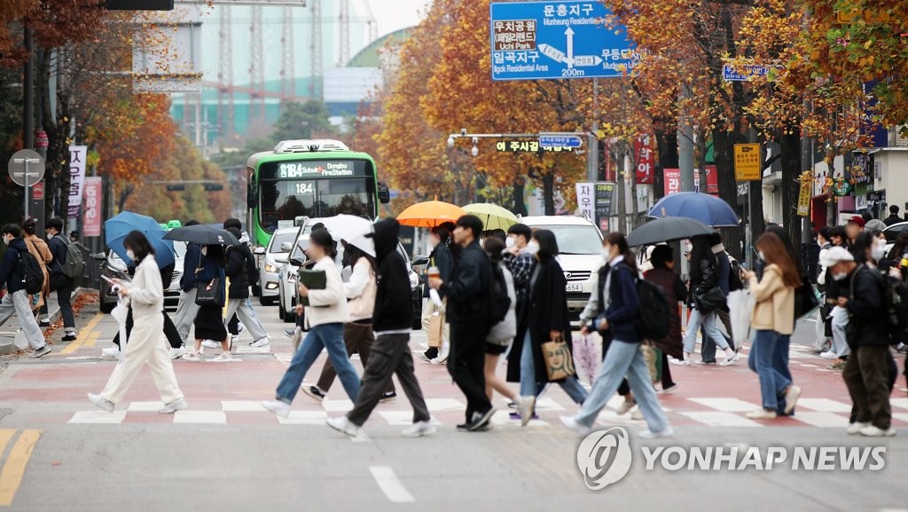 [날씨] 오전까지 흐리고 비…낮 최고 14∼20도