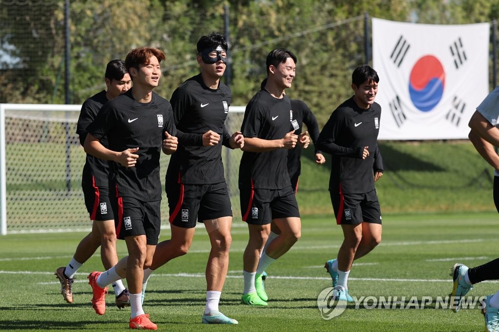 [월드컵] 벤투호 결전 준비 끝…'따로 훈련' 황희찬은 우루과이전 결장(종합)