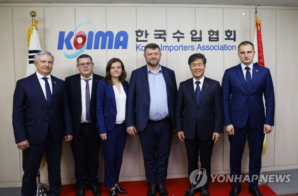 한국수입협회장, 우크라이나 국회 수석부의장 접견