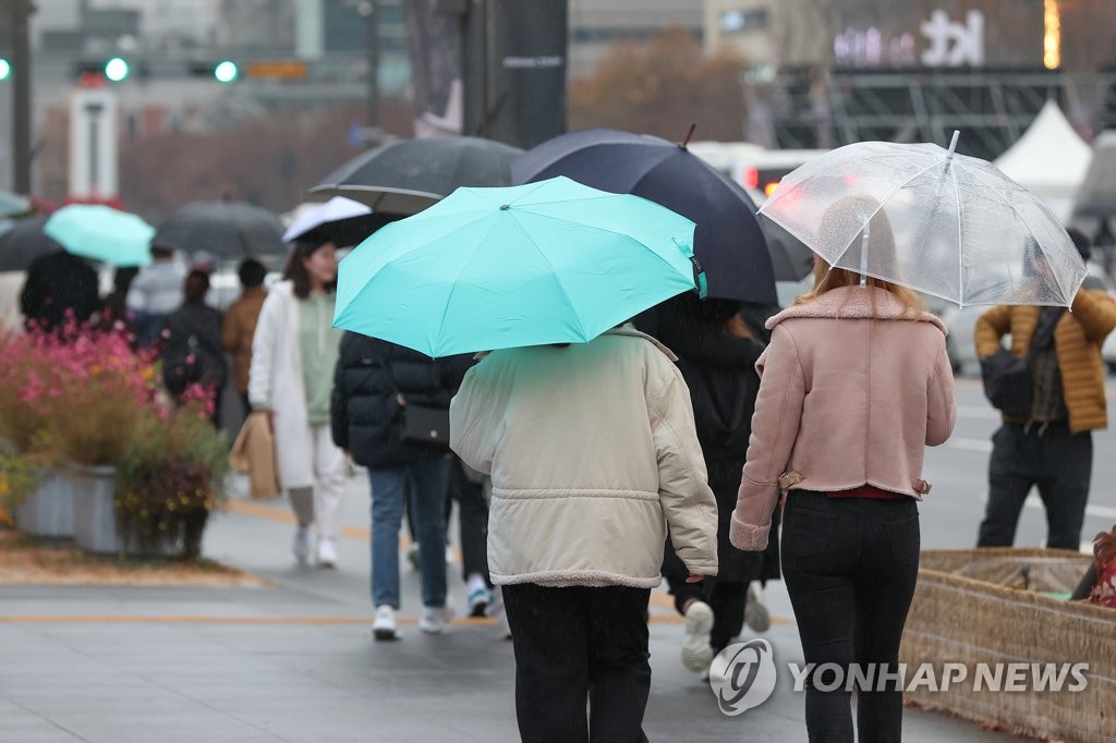 대구·경북 흐리고 비…낮 기온 14∼19도