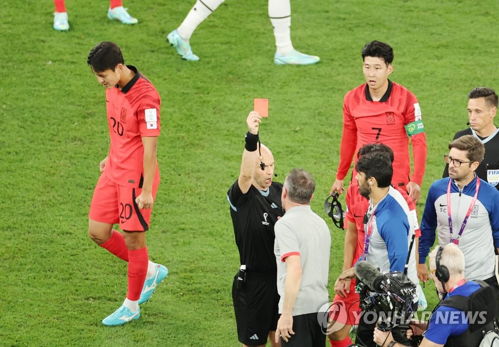 [월드컵] 세르지우 코치 "마지막 판정, 동점골 기회 박탈…불공평해"