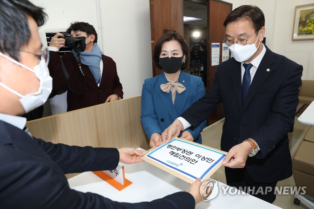 '이상민 해임안' 여야 일촉즉발…국정조사·예산심사도 살얼음판(종합)