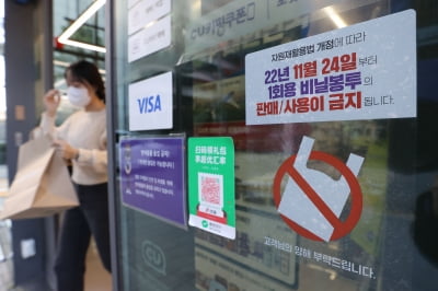 내일부터 종이컵·봉지 사용제한…계도기간 1년 [11월23일 주요뉴스]
