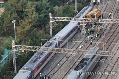 영등포역 무궁화호 탈선 오후 5시 30분 복구 완료…전철 정상화