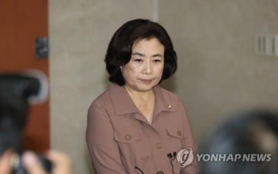 시의원 공천 대가 금품수수 혐의 박순자 전 의원 구속