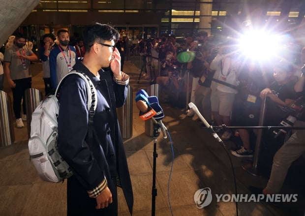 [월드컵] 아직 붓기 남은 손흥민 "잊지 못할 월드컵 만들겠습니다!"