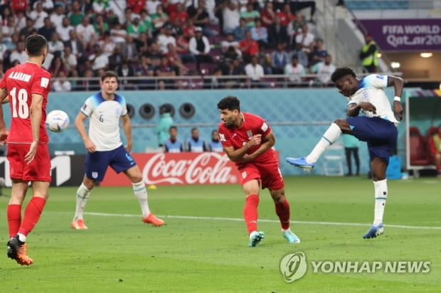 [월드컵] '정상 도전' 잉글랜드, 이란 6-2 완파하고 상쾌한 출발