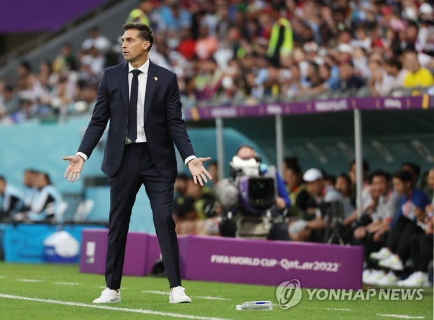 [월드컵] 알론소 우루과이 감독 "한국 굉장히 잘해 어려웠다"