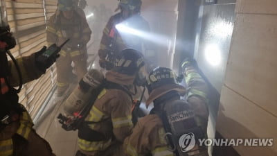 "훈련도 실전처럼"…대구소방본부, 각본 없는 전술훈련