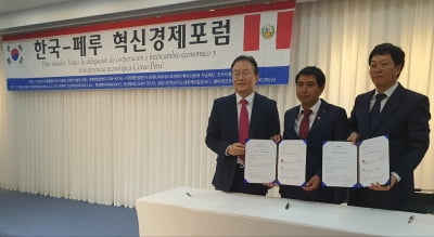 페루 혁신경제교류 협력단 한국 방문
