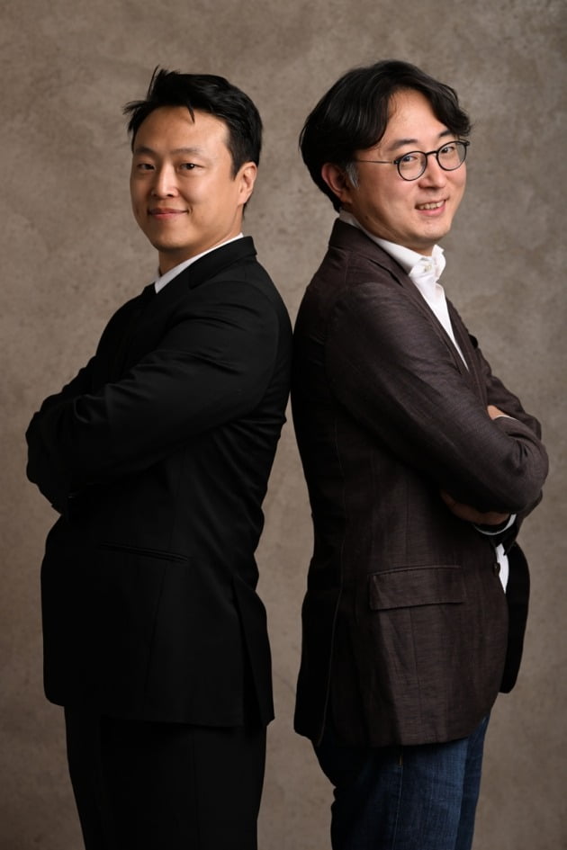 (왼쪽부터) 정영훈 CEO, 박진형 CTO(최고기술경영자)