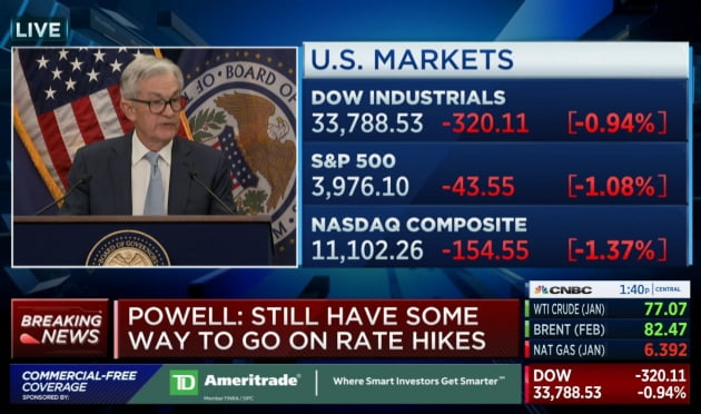 [김현석의 월스트리트나우] 더 매파적인 FOMC, 더는 믿지 않겠다는 시장