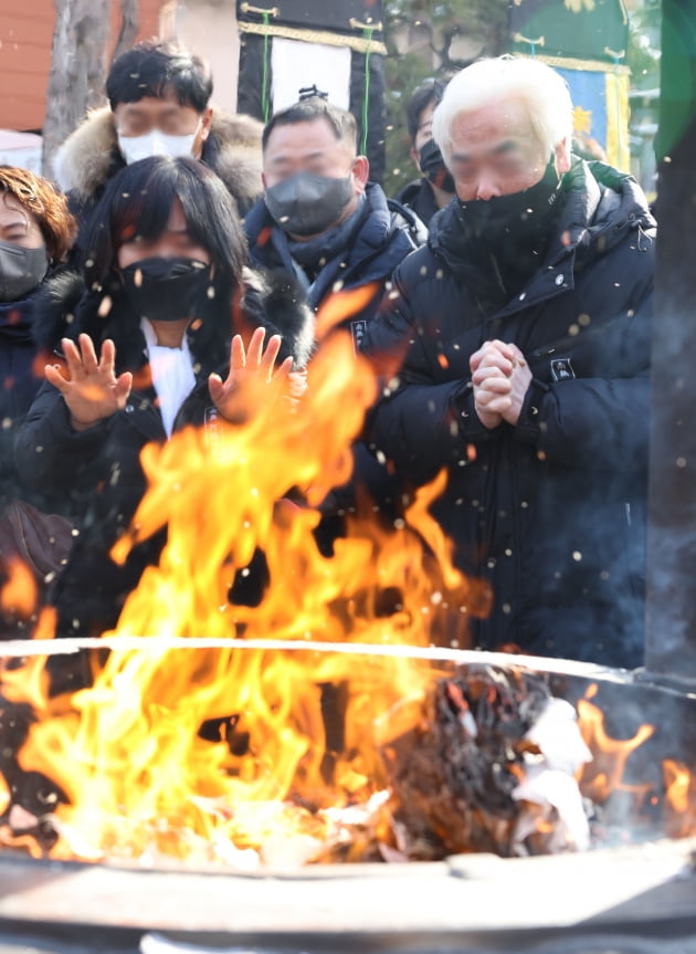 [포토] 이태원 핼러윈 참사 희생자 49재