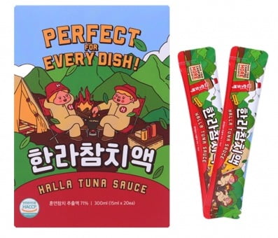 한라식품, '캠핑족' 겨냥한 스틱형 참치액 리뉴얼 출시