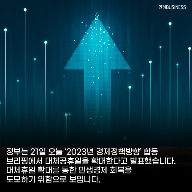 [카드뉴스]크리스마스·석가탄신일 대체공휴일 된다. 2023년 공휴일 수 총 67일 