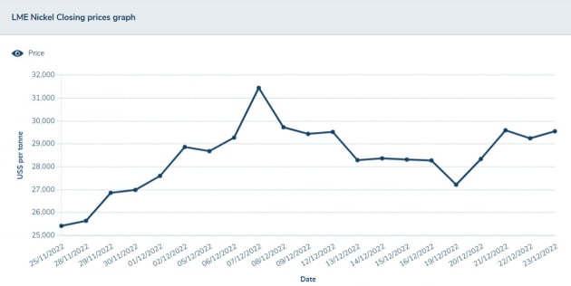 국제 니켈 가격 반등 전환…국내 기업 부담되나 [원자재 포커스]
