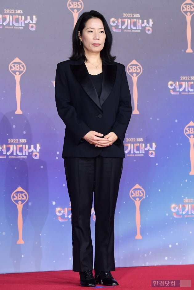 [포토] 심소영, '조금 긴장한 모습' (2022 SBS 연기대상)