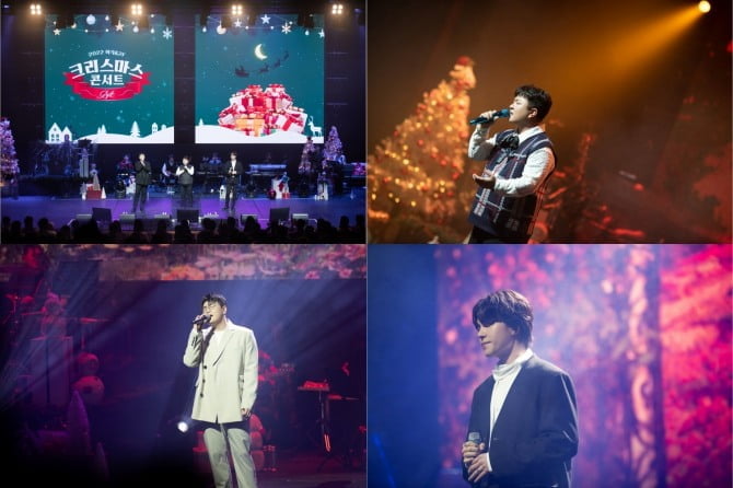 허각X2F(신용재·김원주), 첫 합동 콘서트 ‘GIFT’ 성료…크리스마스 물들인 고품격 라이브