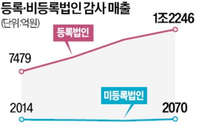 감사인 등록제 도입 후…회계법인 '부익부 빈익빈'