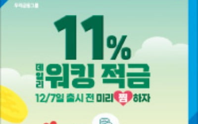 우리은행, 매일 1만보 걸으면 최고 11% 금리…10만명 사전모집