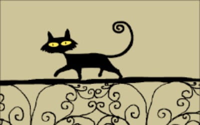 [이 아침의 시] 난간 위의 고양이 - 박서원
