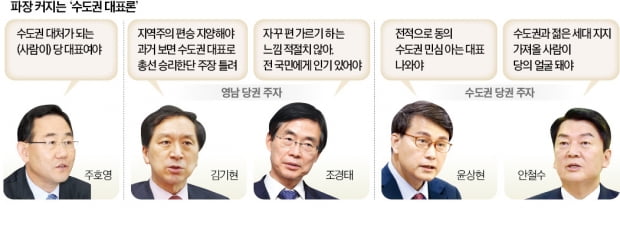 與 뒤흔든 '수도권 대표론'…"지역주의 편승" vs "전적으로 동의"