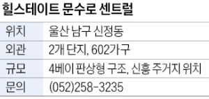 힐스테이트 문수로 센트럴, 3인 가족 59A 타입에 침실 통합형 무상옵션