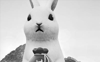 [포토] 계묘년 맞이하는 ‘거대 福토끼’