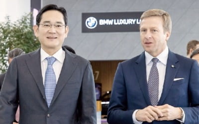 BMW 회장 만난 이재용 "13년 협력관계 더 강화하자"