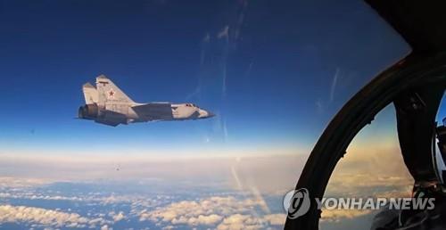 러 연해주서 미그-31 전투기 훈련비행 중 추락…"조종사 탈출"