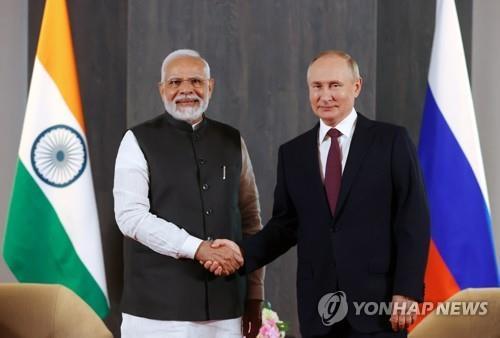 인도, 러시아와 거리두기…푸틴 핵위협 속 연례 정상회담 취소