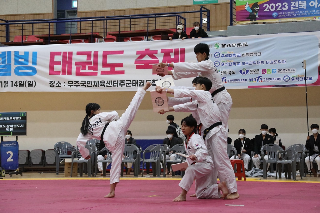 무주 웰빙태권도축제 17일 개막…품새·격파·태권체조