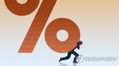 "대출금리 1%p만 올라도 자영업자 이자부담 7조4천억원 증가"